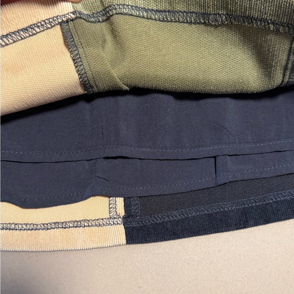 NWT Hem & Thread Multicolor Panel Mini Skirt NWT - image 5